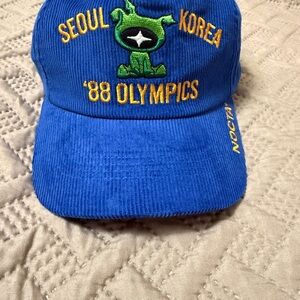 Blue Seoul Korea '88 Olympics Cap